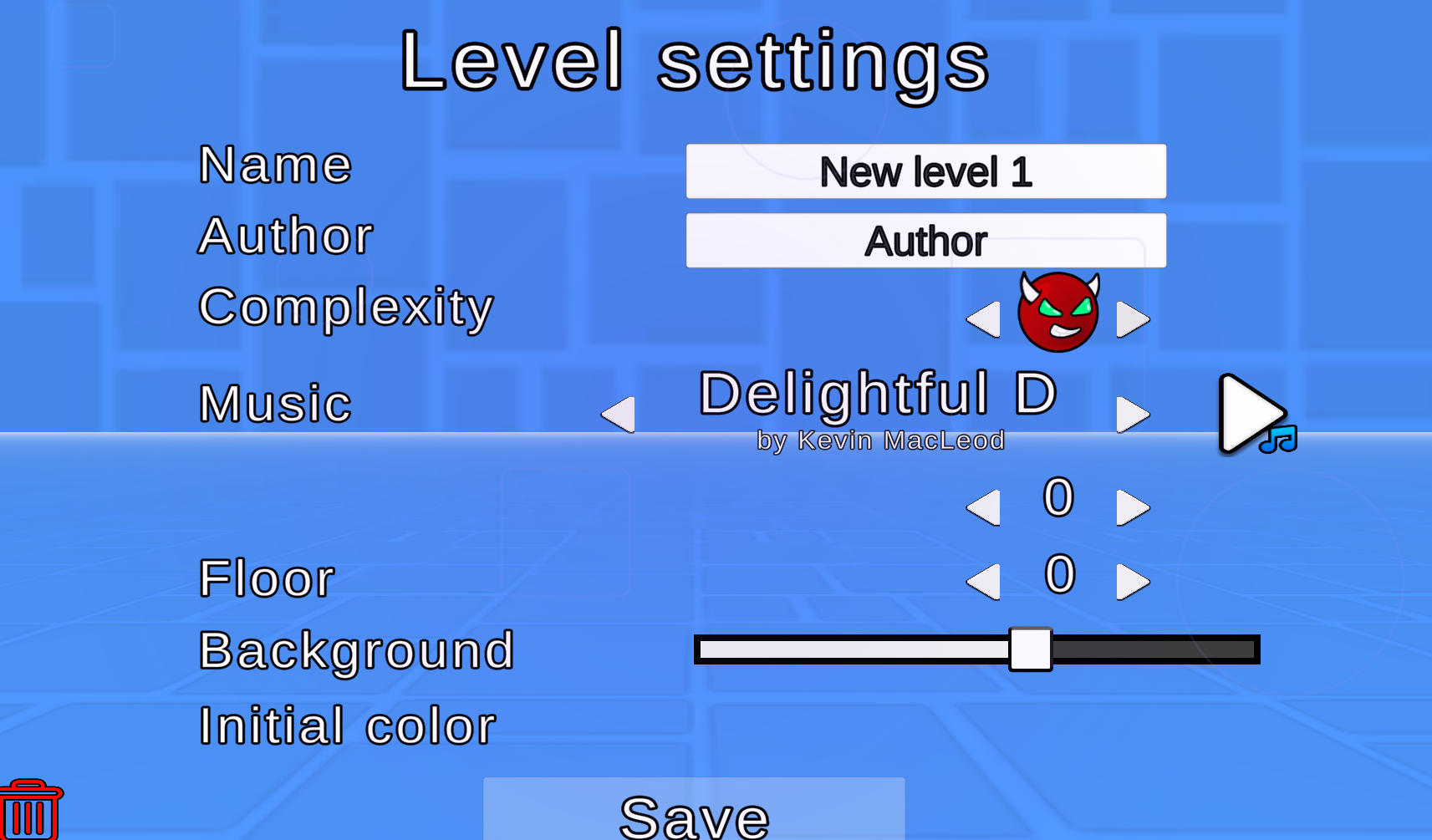 Geometry Dash 3Dのプレイ画面:迫りくる障害物とダイナミックなカメラワーク